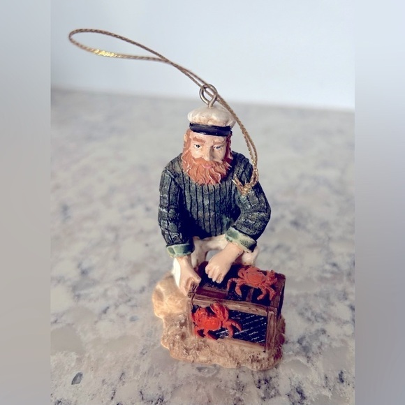 Old Salts Collection "Crab Trap" Holiday Ornament - Picture 1 of 4